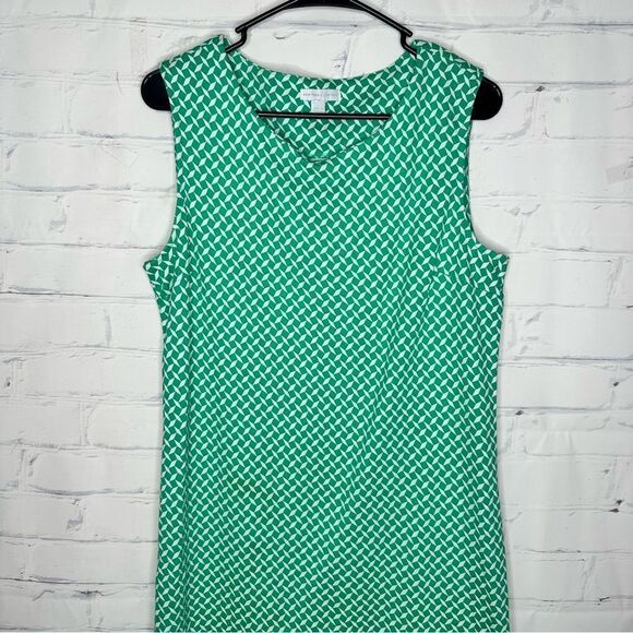 New York & Company large green dress - Picture 1 of 6